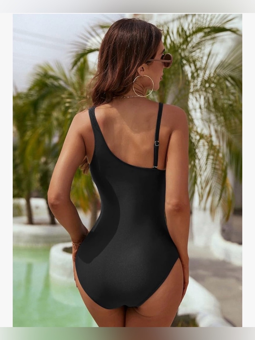 Blooming Women's One Piece Bathing Suits Slimming Mesh Swimwear - NWOT - Picture 5 of 8